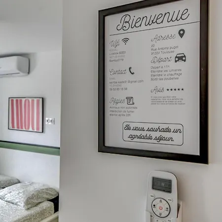 Appartement Les Cactus Bleus 35m2 , Quartier Des Minimes *