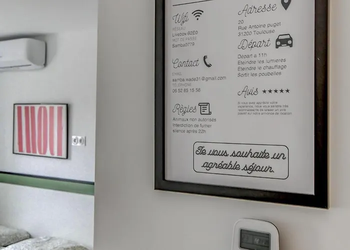 Apartmán Les Cactus Bleus 35m2 , Quartier Des Minimes *